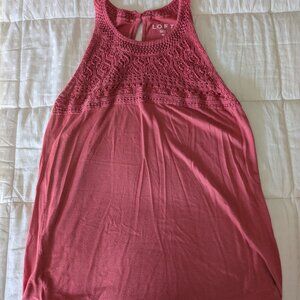 Loft crocheted top halter